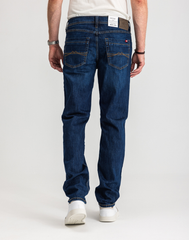 Męskie Spodnie Jeansowe Mustang Style Washington Straight Denim Blue 1017119 5000 882