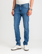 Męskie Spodnie Jeansowe Mustang Style Vegas Denim Blue 1017120 5000 623