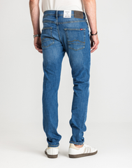 Męskie Spodnie Jeansowe Mustang Style Vegas Denim Blue 1017120 5000 623