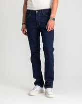 Męskie Spodnie Jeansowe Mustang Style Tramper Straight Denim Blue 1017121 5000 901
