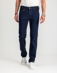 Męskie Spodnie Jeansowe Mustang Style Tramper Straight Denim Blue 1017121 5000 901