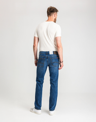 Męskie Spodnie Jeansowe Mustang Style Tramper Straight Denim Blue 1017121 5000 782