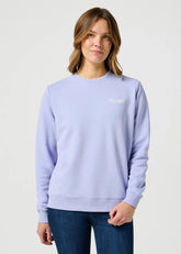 Damska Bluza Wrangler Regular Sweat Sweet Lavender 112355290