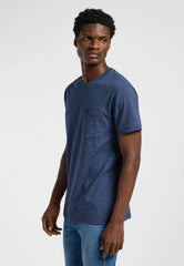 T-Shirt Męski Lee Ultimate Pocket Tee Navy Mele 112365463