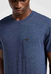 T-Shirt Męski Lee Ultimate Pocket Tee Navy Mele 112365463