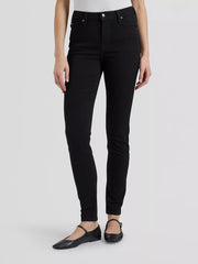 DAMSKIE SPODNIE LEE SCARLETT HIGH BLACK RINSE 112363446