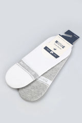 Męskie Skarpety Mustang White Mix 2 pack MU34009 – 1001