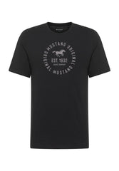 3 Pak Koszulek T-Shirt Mustang Style Alex Niebieski Granatowy Czarny 1017992