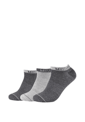 Męskie Skarpety Mustang Dark Grey Mix 3 pack MU33031 – 9703