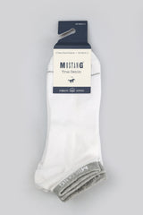 Męskie Skarpety Mustang White Mix 3 pack MU33031 – 1001