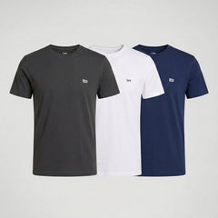 Zestaw 3PAK Koszulek T-Shirt Męski Lee SS Small Logo Tee