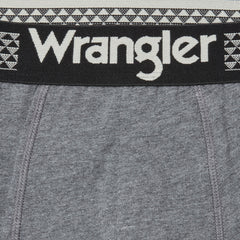 3PAK MĘSKIE BOKSERKI WRANGLER TRUNKS BRODIE CHARCOAL MARL/DARK FOREST/POPPYSEED U5_22225_WRA