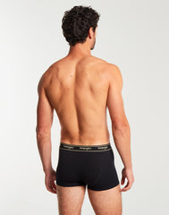3PAK MĘSKIE BOKSERKI WRANGLER TRUNKS ODWIN BLACK U5_22207_WRA