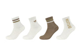 Męskie Skarpety Mustang Petrified Oak 4 pack MU32019 – 8548