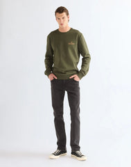 BLUZA MĘSKA WRANGLER AMERICANA CREW DEEP DEPTHS 112387805
