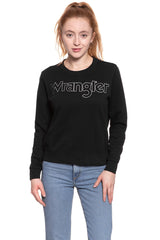 Bluza Damska Wrangler Crew Sweat Black W6079HY01 112130449