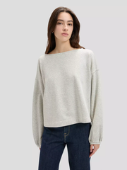 DAMSKA BLUZA LEE DRAMATIC SLEEVE SWS GREY HEATHER 112379421