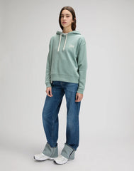 DAMSKA BLUZA LEE ESSENTIAL HOODIE DESERT SAGE 112376980