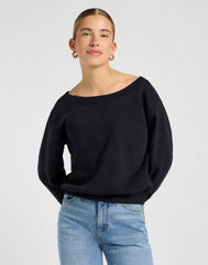 Damska Bluza Lee Off Shoulder Sws Unionall Black 112371335