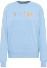 Damska Bluza Mustang Logo Aberdeen Placid Blue 1014960 5057