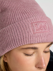DAMSKA CZAPKA LEE CORE BEANIE PLUMBERRY 112372711