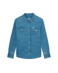 DAMSKA KOSZULA JEANSOWA LEE REGULAR WESTERN SHIRT DYE STAR 112378745