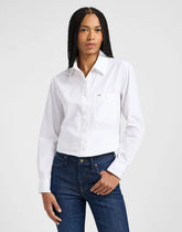 Koszula Biała Elegancka Damska Lee All Purpose Shirt Bright White 112365098