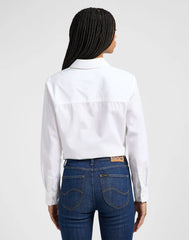 Koszula Biała Elegancka Damska Lee All Purpose Shirt Bright White 112365098