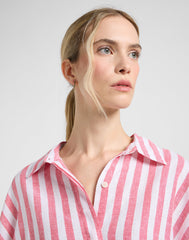 Damska Koszula Lee Elasticated Shirt Lychee Awning 112363502