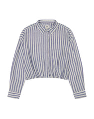 Damska Koszula Lee Elasticated Shirt Surf Blue Stripe 112363503