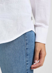 Damska Koszula Lee Pocketless Shirt Bright White 112363627