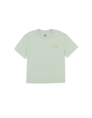 Damska Koszulka Lee Embroidery Pocket Tee Soft Sage 112363833