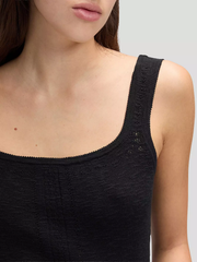 DAMSKA KOSZULKA LEE KNITTED TANK BLACK 112379254