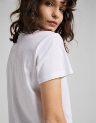 DAMSKA KOSZULKA LEE LOGO TEE WHITE 112109470