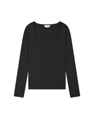 Longsleeve Damski Koszulka Z Długim Rękawem Lee LS Square Neck Black 112370951
