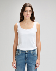 DAMSKA KOSZULKA LEE SQUARE NECK TANK BRIGHT WHITE 112377000