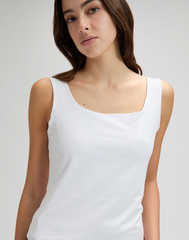 DAMSKA KOSZULKA LEE SQUARE NECK TANK BRIGHT WHITE 112377000
