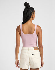 Damska Koszulka Lee Square Tank Soft Mauve 112363644