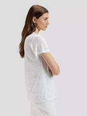 DAMSKA KOSZULKA LEE V NECK TEE BRIGHT WHITE 112360426