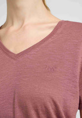 Damska Koszulka Lee V-Neck Tee Henna 112363617