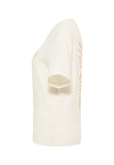 Damska Koszulka Mustang T-shirty Floris Whisper White 1015169 2013