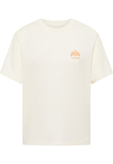 Damska Koszulka Mustang T-shirty Floris Whisper White 1015169 2013