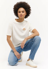 Damska Koszulka Mustang T-shirty Floris Whisper White 1015169 2013