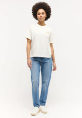 Damska Koszulka Mustang T-shirty Floris Whisper White 1015169 2013