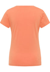 Damska Koszulka Mustang T-shirty Logo Loa Dusted Clay 1015161 7265