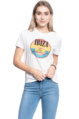 DAMSKA KOSZULKA WRANGLER HIGH RIB REGULAR TEE OFF WHITE W7N9EV737 112131986