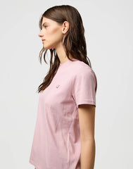 Damska Koszulka Wrangler Sign Off Tee Keepsake Lilac 112370740