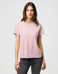 Damska Koszulka Wrangler Sign Off Tee Keepsake Lilac 112370740