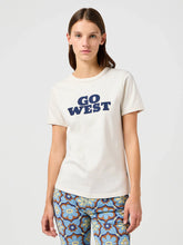 Damska Koszulka Wrangler Tee Vintage White 112362572