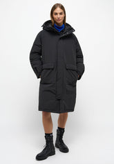 Damska Kurtka Zimowa Pikowana Mustang Long Parka Moonless Night 1014581 4137